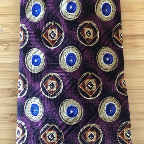 Robert Talbott Best Of Class Silk Tie In Red/Tan! - Picture 5 of 6
